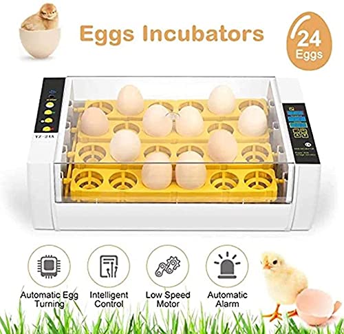 Automatische ei-incubator, 24 eieren geleid hoog-efficiëntie automatische temperatuurregeling, automatische ventilatie… - Afbeelding 7