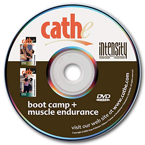 Cathe Boot Camp Workout DVD + Muscle Endurance Exercise DVD - 2 Full Body Workouts On 1 DVD - Use For Aerobic Conditioning and To Sculpt and Tone Your Legs , Butt, Thighs, and Glutes