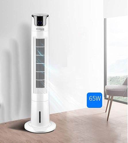 Miniatura 2 de YUYI Ventilador oscilante de torre oscilante con control remoto de 3 velocidades, modo de 3 vientos, pantalla LED, temporizador programado de 15
