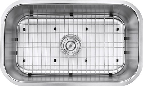 Ruvati 30-Inch Undermount 16 Gauge Stainless Steel Kitchen Sink Single Bowl - Rvm4250 #TOP7