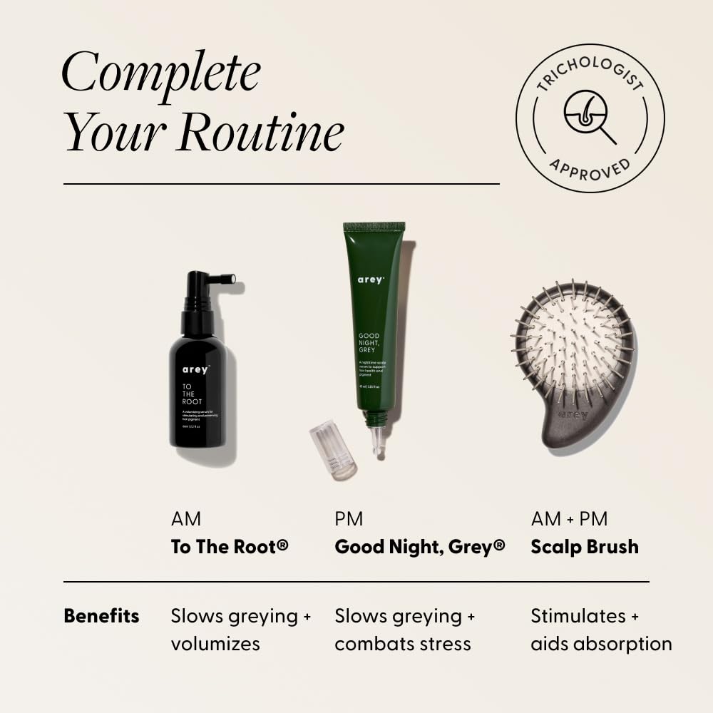 Arey The Scalp Brush, Ergonomic Scalp Massager for Circulation
