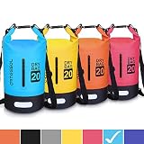 ※CORREAS DE HOMBRO ADICIONALES INCLUIDAS, Bolsa impermeable ligera e impermeable desmontable y ajustable en la parte superior, fácil de transportar y se adapta cómodamente a todo tipo de cuerpo, ¡Bono extra gratis! Una práctica pinza de metal para sus llaves o para unir su bolso a su bote.