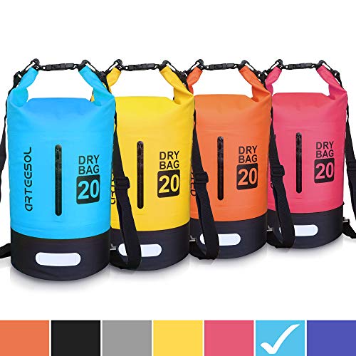 Arteesol Bolsa Impermeable  5L 10L 20L 30L a Prueba de Agua Bolso Seco Seca con Correa
