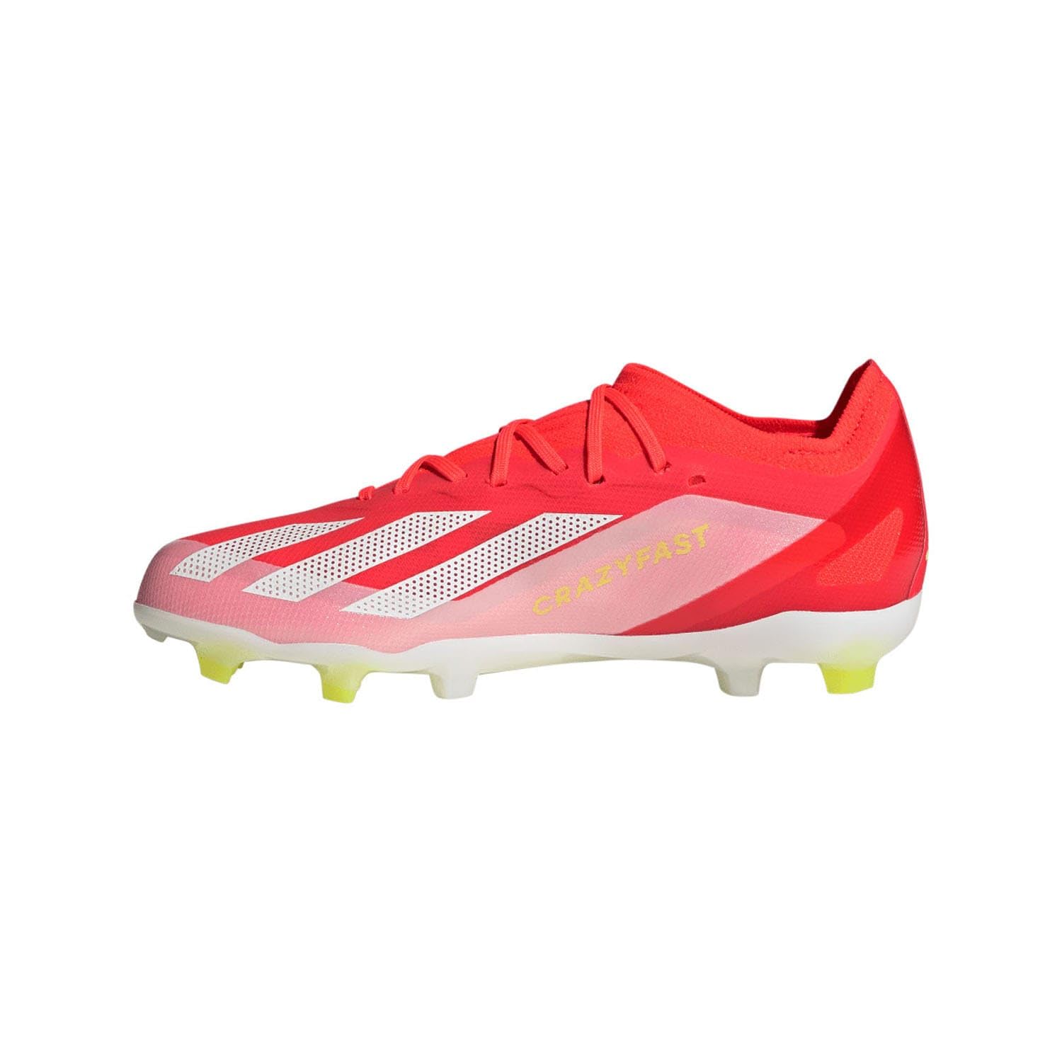 adidas Botas de fútbol Juniors X Crazyfast Elite FG para niño, color rojo