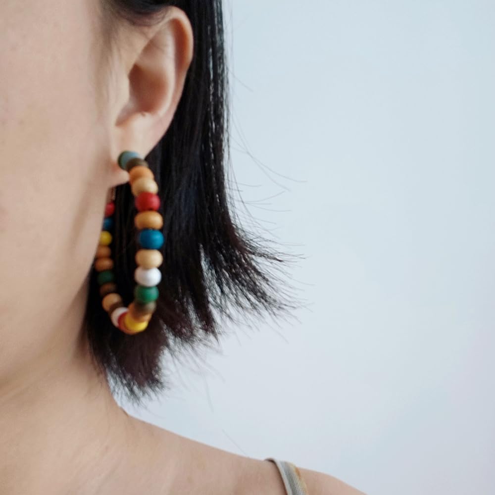 Boho Earrings, Ultra Lightweight Earring, Travel and Commuter Earrings - Image 3