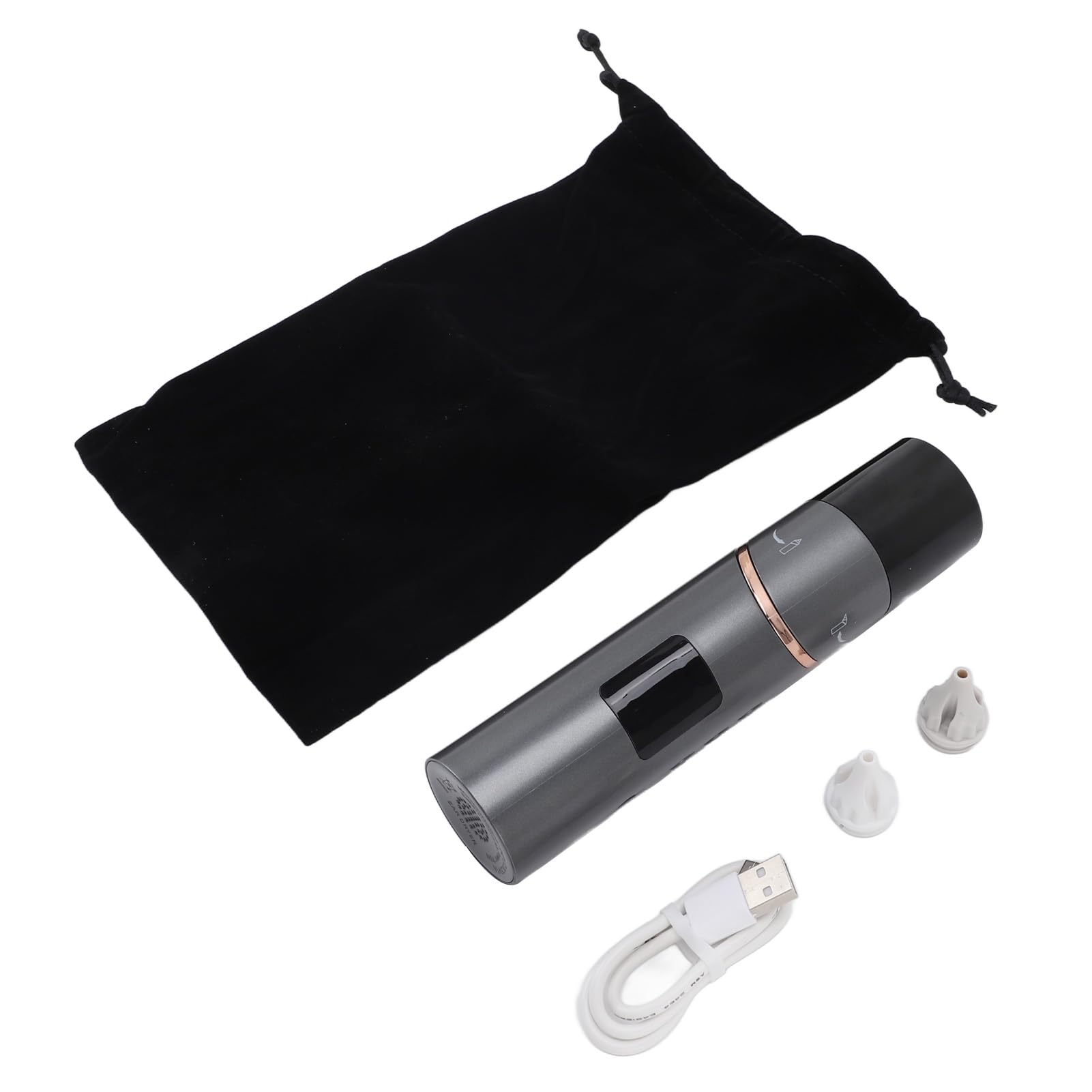 Suszarka do Uszu, Elektroniczna Suszarka do Uszu na Ciepłe Powietrze z możliwością ładowania Przez USB, Przenośne Urządzenie do Suszenia Wody w Uszach z funkcją Podświetlania na