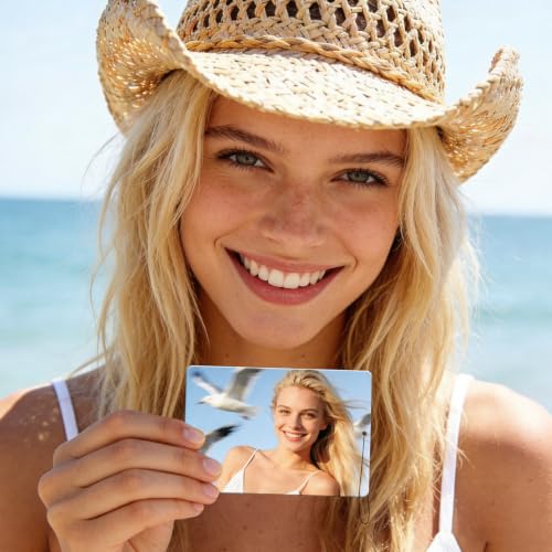 Image of Custom Air Fresheners with Picture for Car | Personalized Photo Gifts; Double-Sided Print; Hanging Ornament; Scent Choice Available; Rectangle Shape