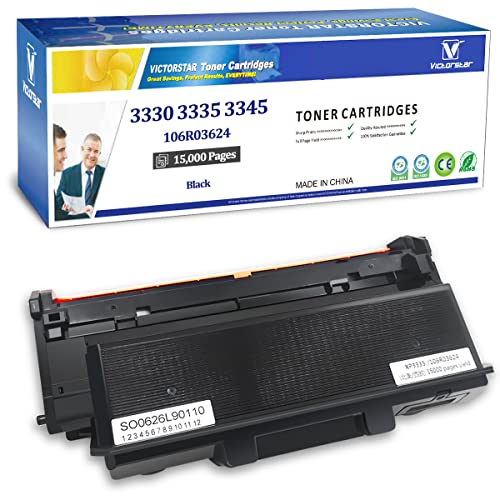 Toner remanufacturé Xerox Phaser 3335 3330 3345 noir haute capacité pour imprimante laser de bureau