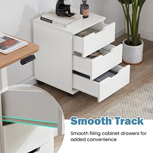 Farini Mobile File Cabinet For Home Office thumb #3