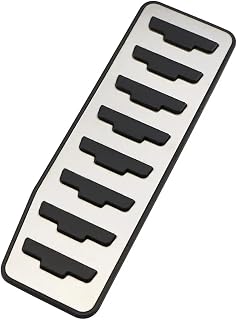 AT MT Car Foot Pedals Compatible For Jaguar XE XEL X760 2015 2016 2017 2018 2019 2020 2021 2022 Footrest Gas Brake No Drilling Pedal Cover(1 pcs)