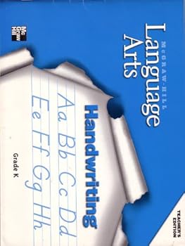 Paperback Language Arts Handwriting Grade K Teacher's Edition Book