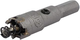 New Lon0167 16.5mm Cutting Featured Dia 5mm Twist reliable efficacy Drilling Bit TCT Straight drill hole Hole Saw Gray(id:7d8 d6 5e 5a0)