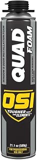 12 Pack of 20.45 oz OSI 1866185 Quad Window and Door Foam Sealant