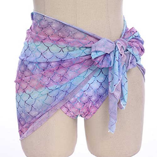 AWIBMK Mommy and Me Swimsuit Color Cute Ruffle Family Matching Swimwear Two Pieces Bikini Bathing Suit Summer Beachwear4