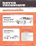 scirocco gtx 8v  Revue technique automobile n°412, juin 1981 - Etude RENAULT \