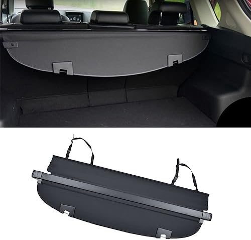 A ABIGAIL Cubierta de carga de repuesto para Mazda CX-5 2017 2018 2019 2020 2021 2022 cubierta de maletero trasero retráctil de seguridad cubierta