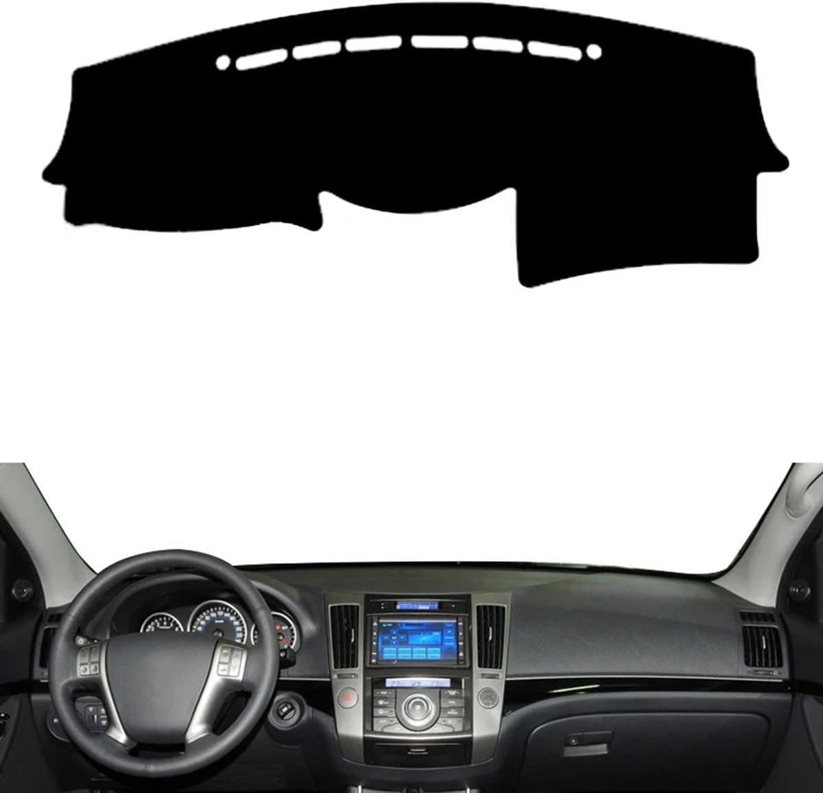 Amazon.com: DQWERL Fit for Hyundai Veracruz 2007-2012,Dashboard Cover ...