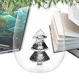 Sollee Taza de para árbol de Navidad, centros de mesa antivuelco, decoración de mesa de comedor, para té, leche, agua, hogar, oficina, bar, restaurante, boda, fiesta, vacaciones