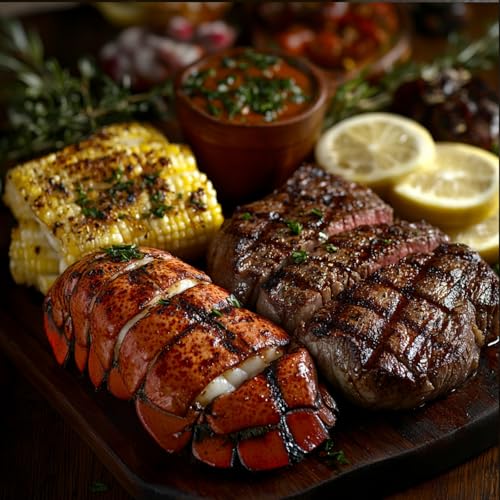 OCEANZEN Surf & Turf Duo – 2 Cold Lobster Tails