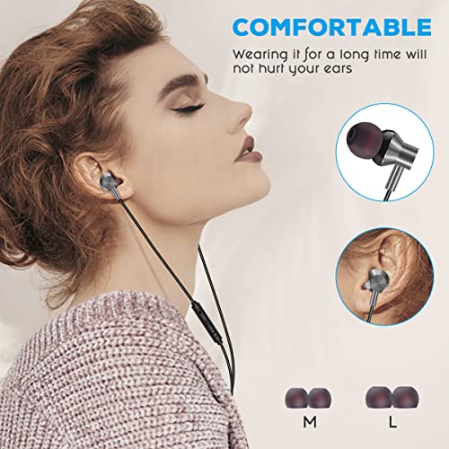 Image of Earphones Wired in Ear Headphones Earbuds for iPhone 14 /14 Pro Max /13 /13 Pro Max / 12 /12 Mini 11 Pro /11 Pro Max Headphones