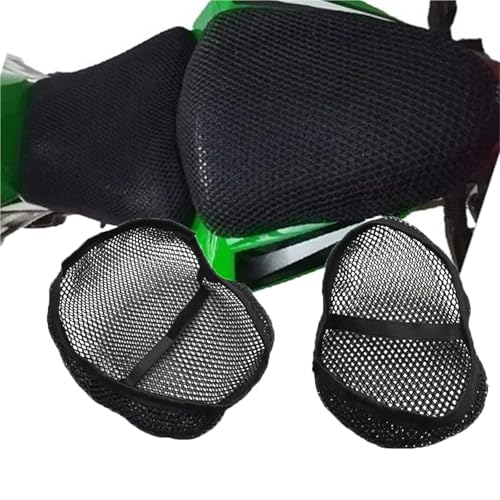 Funda asiento Kawasaki Z250 accesorio protector de malla negra