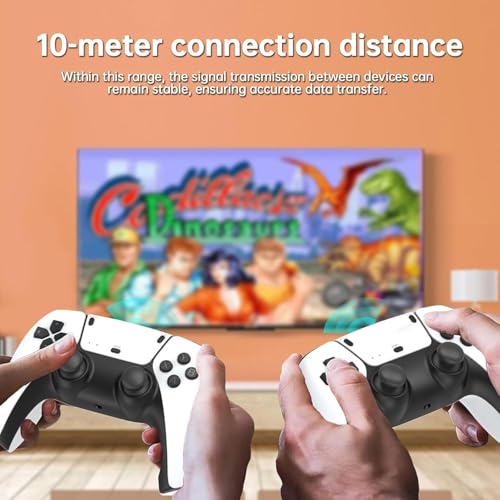 Retro Game Console HDMI Output, Plug & Play Video Game Stick with 20000+ Classic Games, TV Game Stick with 2.4G Dual Controllers, Nostalgia Gaming Console for Home Entertainment (G128) - Image 4