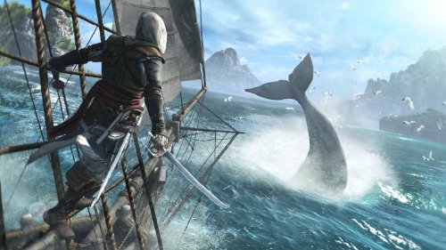 Assassin' Creed 4 : Flag + Assassin' Creed Rogue Jeux PS3 - vue 5
