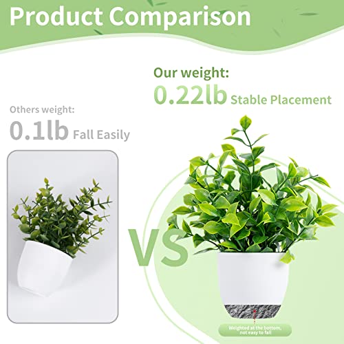 Mafuken 3 Pack Fake Hanging Plants, Artificial Hanging Plants Faux Plants With Pot And Plant Hangers, Small Fake Potted Plants Artificial Plants For Home Bedroom Office Decor Inoor #TOP4