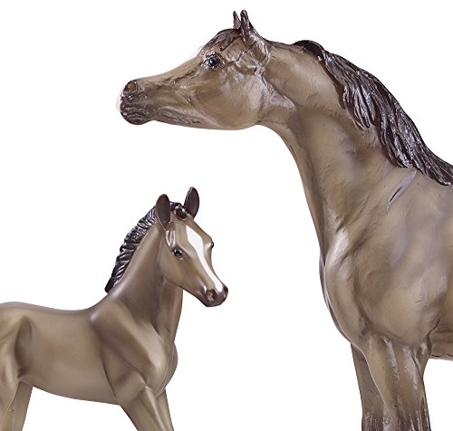 image for Breyer Freedom Series (Classics) Grey Sport Horse & Foal | 2 Horse Set