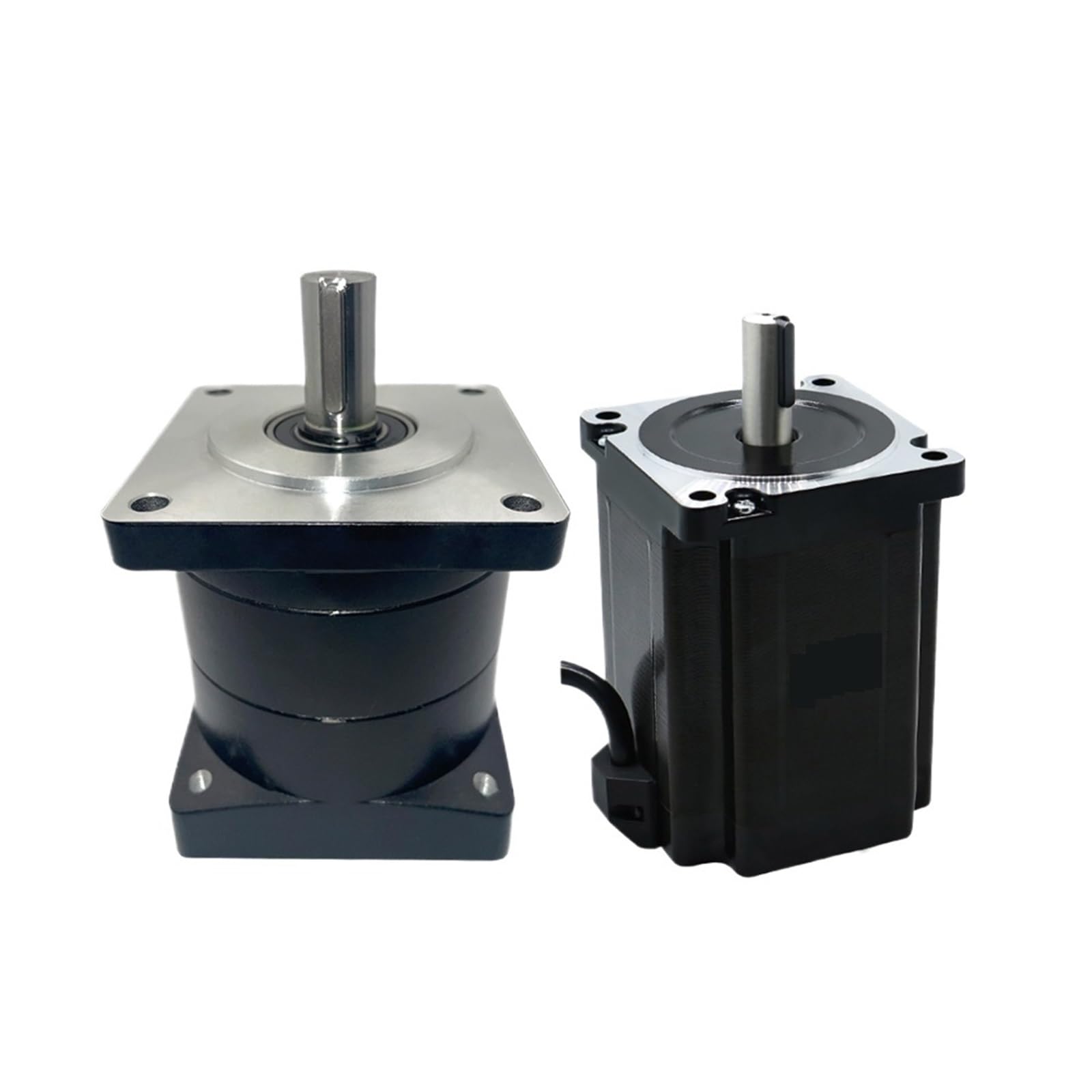 QfUxYYSLD 1pcs PX86 Planetary Reducer Ratio 3 4 5 6 8 10 to 1 Input Hole 14mm with Nema34 Steppe Motor 86x118mm 8.5N.m 4A 14mm Single Shaft(Ratio 8 to 1)