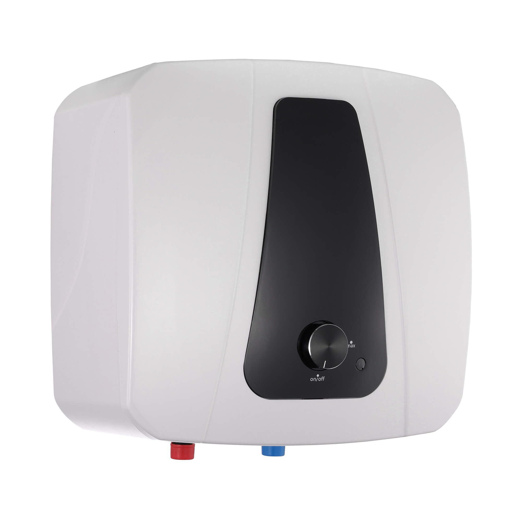 SIGO - Scaldacqua istantaneo 230 V, boiler elettronico compatto, ufficio, officina, casa vacanze, negozio, locali di servizio - Attacco inferiore, 10 l - 2000 W - FLORYDA Bianco