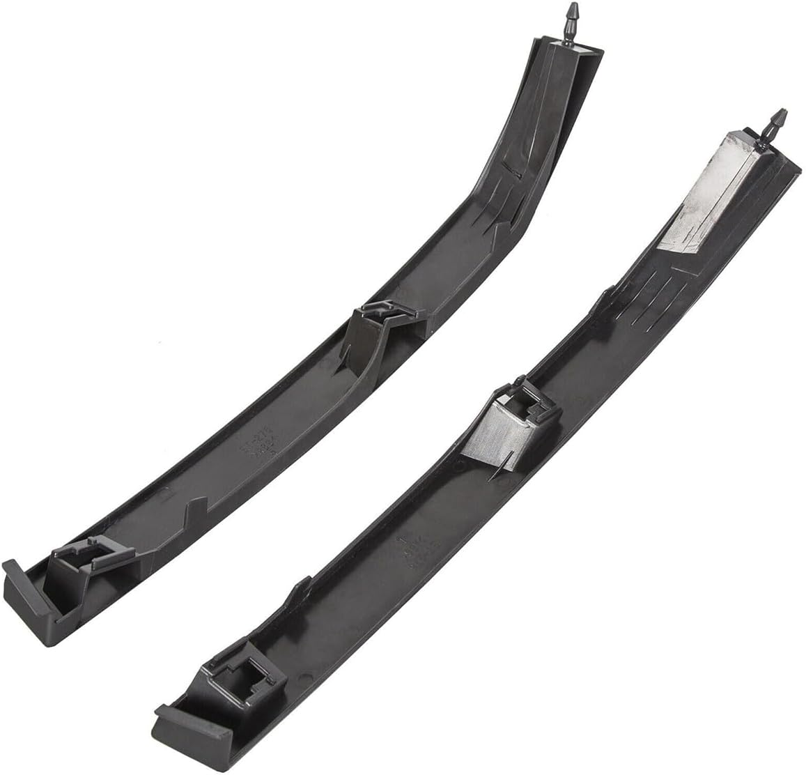 2PC Headlight Molding Trim Lower Filler Left+Right Fit For 2004-2015 Titan Armada QX56 NI1089106, NI1088106