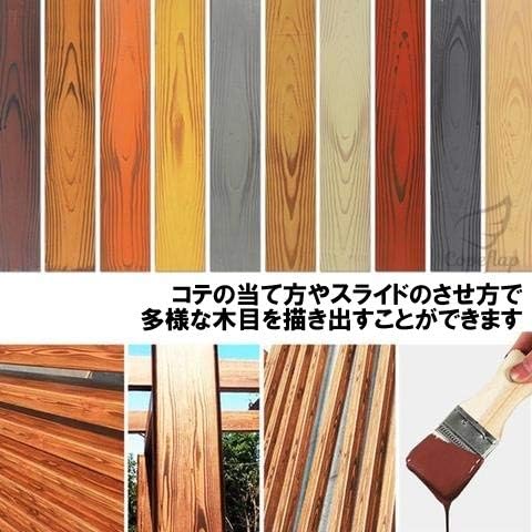 Amazon Copeflap 塗装 木目 木目塗装 2個セット ウッドグレイニング 木目調塗装 パターンローラー 木目調工具セット ウッドパターン B ペイントローラー