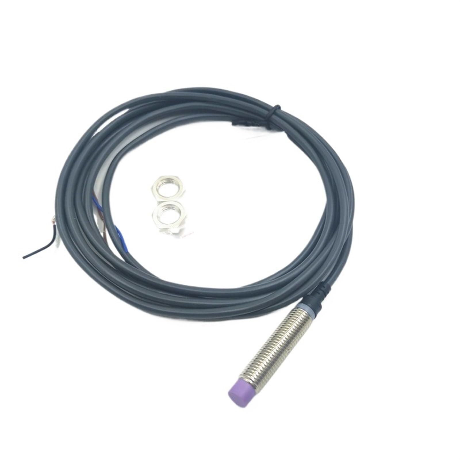 ZVQYSGIW 5PCS M8 non-flush proximity inductive sensor PNP/NPN NO/NC DC10-30V 1KHZ, short circuit protection(NPN NO)