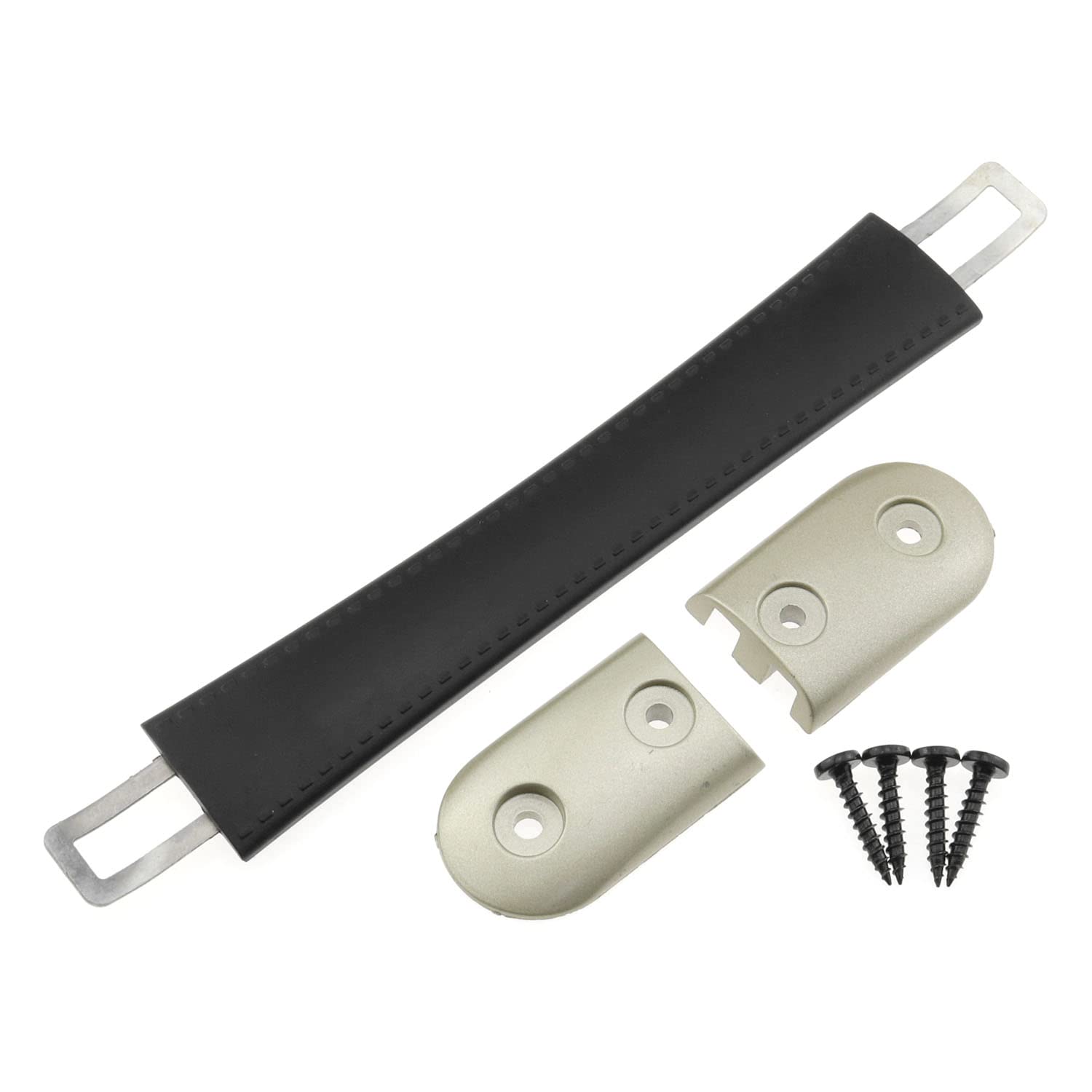 Handle Strap DGZZI 1Set 10Inch / 25cm Black Guitar Amplifiers Speaker Cabinet Strap Handle with Metal End Caps