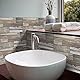 Happyyami 6 Blätter Wandaufkleber Selbstklebende Backsplash-aufkleber Backsplash Aufkleben Küchenrückwand Aufkleben Backsplash-fliese Für Die Küche Hintergrund Pvc 3d Decke Regeneration