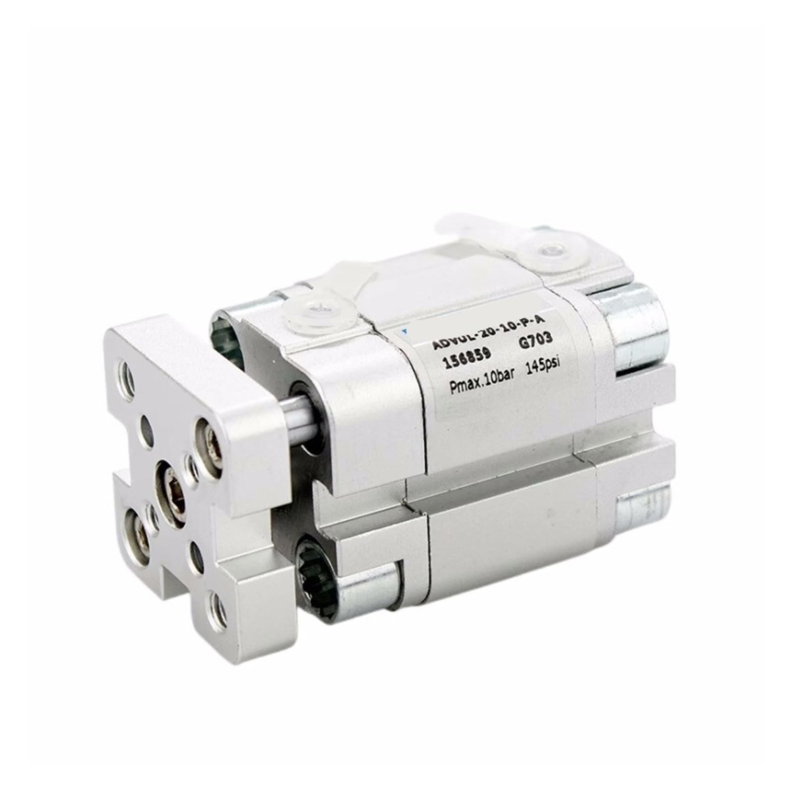 Vérin compact ADVUL 16 20 actionneur pneumatique double effet pour guidage de précision