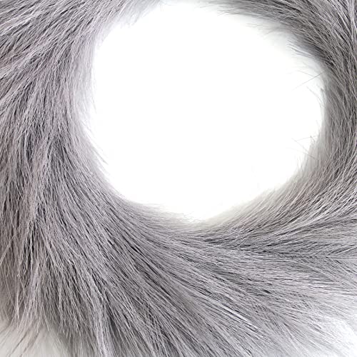 Beigeok Faux Boho Pampas Wreath,22" Artificial Pampas Grass Wreath For Front Door,Wall Decoration (Grey) #TOP4