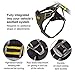 Kurgo Impact Dog Car Harness - Crash Tested Pet Harness - Premium Dog Car Safety - Padded Chest Support - Tubular Webbing Construction - High Strength Steel Buckles - Medium