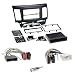 Produktbild Einbauset: Autoradio Doppel-DIN Radioblende Radio Blende Halterung schwarz + ISO Radioanschlusskabel Radio Adapter + Antennenadapter für Mitsubishi Lancer CYO ab2007 nur Fahrzeuge mit original Radio