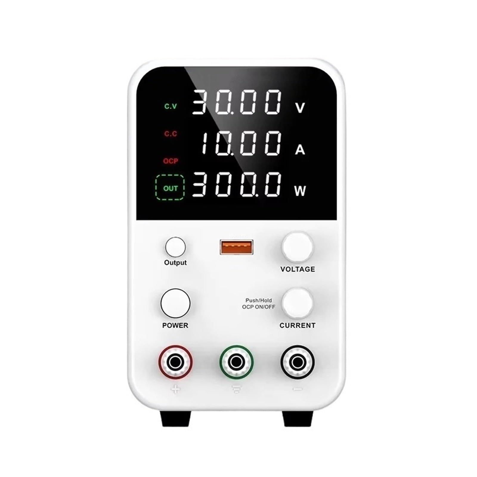 Fuente de alimentación conmutada CC, 30 V, 60 A, 120 V, Fuente de alimentación, Salidas 3 A, 5 A, 10 A(White 30V 5A)