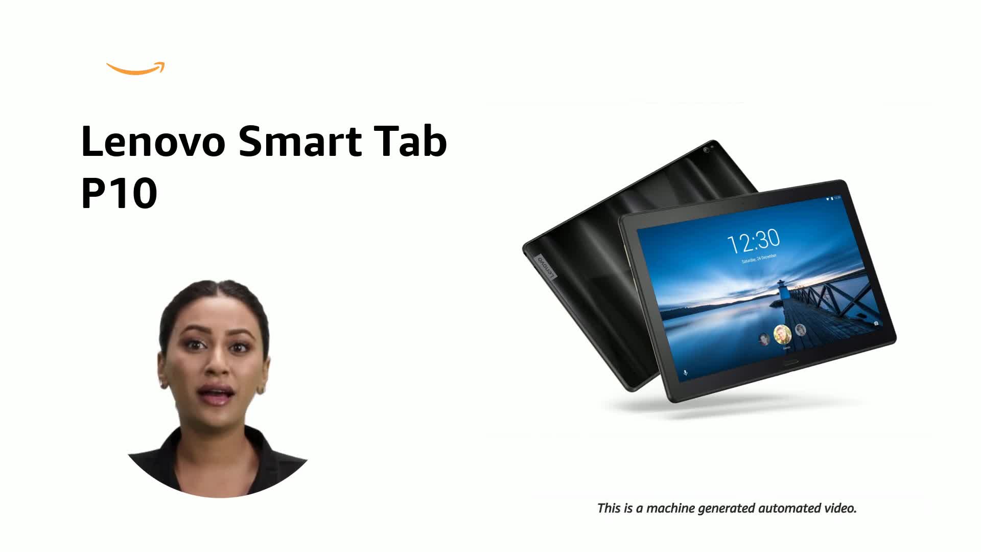lenovo smart tab 10.1インチ　3G+32G　LTE対応 Lenovo Smart Tab P10, 10.1-Inch Alexa-Enabled Android Smart Device