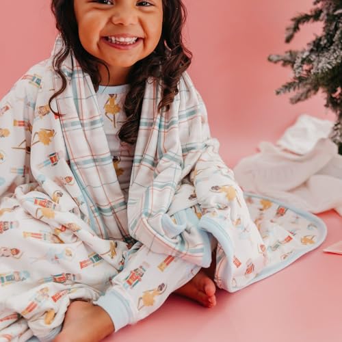 Image of Copper Pearl Jumbo 3-Layer Baby Blanket: Soft Baby Quilts for Boys and Girls | Breathable, Cozy, Toddler Blanket | Baby Quilt for Newborns | 46x46 Premium Polyester /Rayon | Juliet