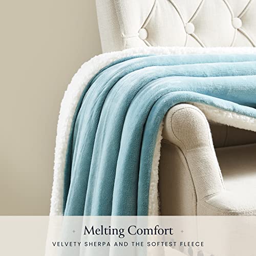 Belador Sherpa Fleece Blanket For Bed King Size 108X90 Inches Extra-Large Blankets - Super Cozy Fuzzy Warm Anti-Static Soft Blanket For Couch Fleece Blanket - Sherpa Throw Blankets & Throws For Sofa #TOP2