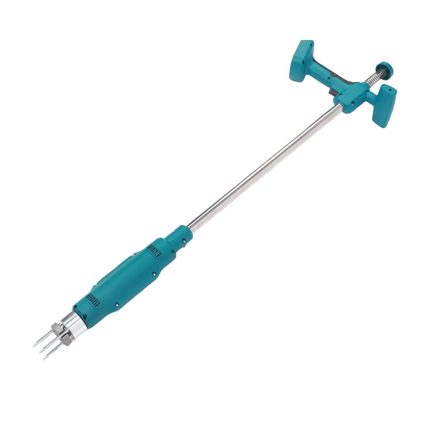 Gonetre Elektrischer Unkrautstecher, Kabelloses Grasentfernungswerkzeug mit 40-48 Zoll Verstellbarem Griff, 650 U/min, 3,3 Lb, für BL1830B BL1840B BL1850B BL1860B BL1815 BL1820 BL1825