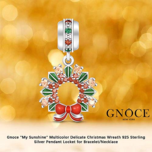 Image of GNOCE Christmas Charm Sterling Silver Pendant Bead