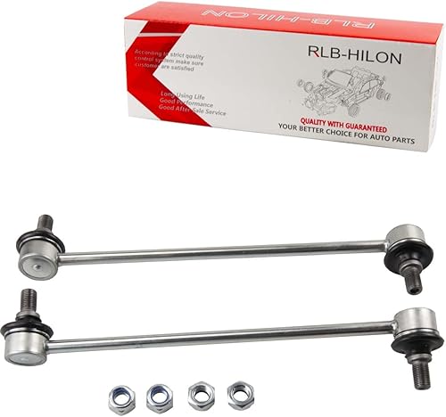 RLB-HILON Juego de 2 barras estabilizadoras delanteras compatibles con Toyota Corolla 2003-2019 / Matrix 2003-2013 / Prius 2001-2009 / Scion Tc
