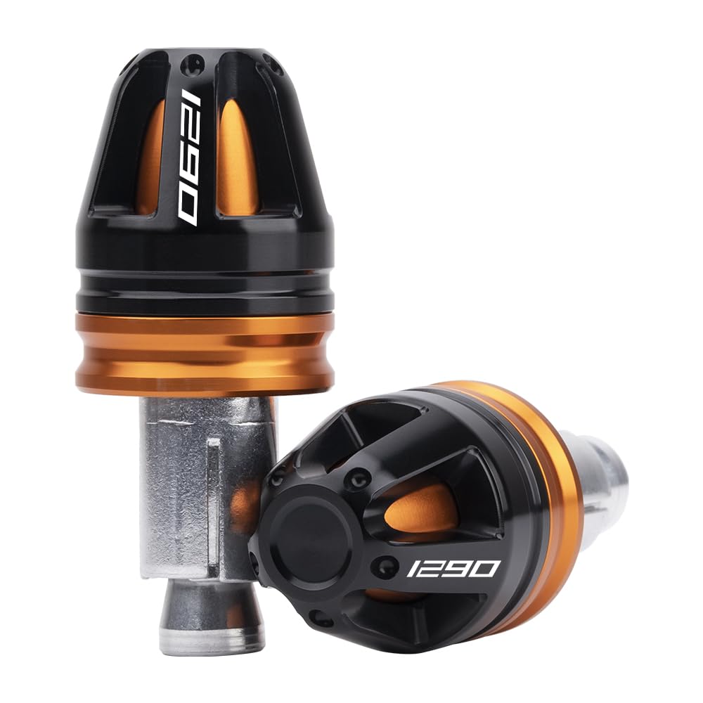 Tappi universali per manubrio moto 1290 Super Adventure 1290 Super Adventure R/T/S 1290 Super Duke GT/R tappi terminali per manubrio moto accessori (arancione)