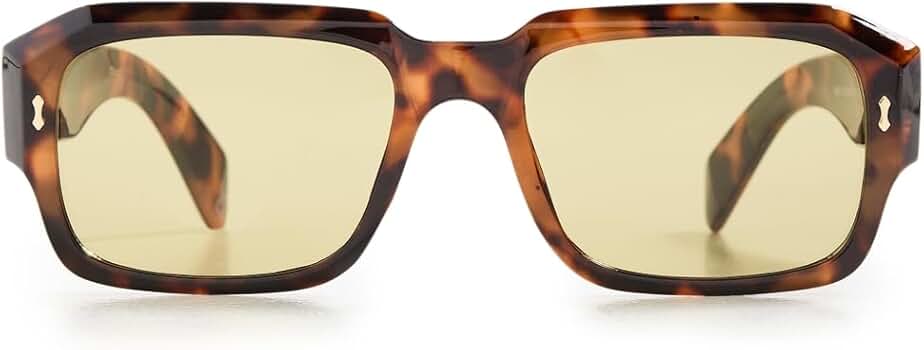 AIRE Women's Pluto Sunglasses, Syrup Tort Sage Tint, Brown
