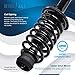 Detroit Axle - 14pc Suspension Kit for 2001-2005 Volkswagen Jetta 2002 2003 2004, 2 Ready Struts, 2 Lower Control Arms, 2 Ball Joints, 4 Inner & Outer Tie Rods, 2 Sway Bars, 2 Boots, Replacement